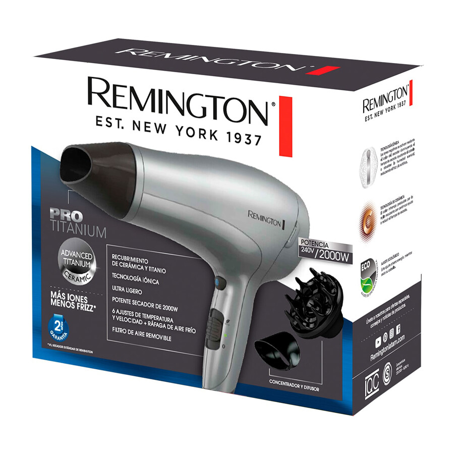 SECADOR PELO REMINGTON D3019 PRO TIYANI IONES – Casa Siegmund